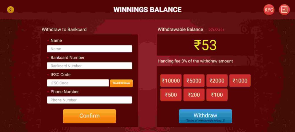 How to Withdrawal Money in Teen Patti Get APK?